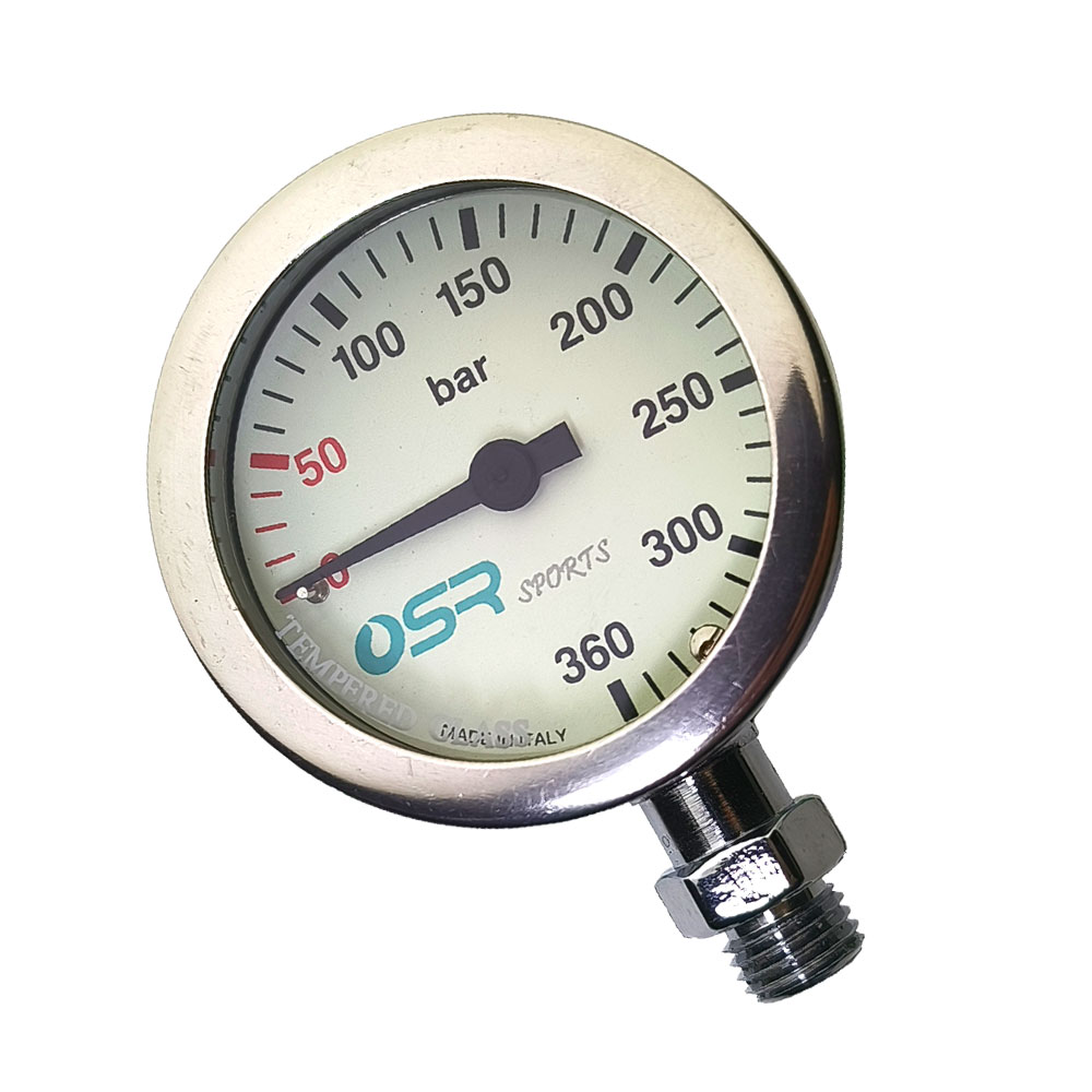 Diving Pressure Gauge Submersible Spg - 360 شريط الغوص SPG مضيئة مقياس