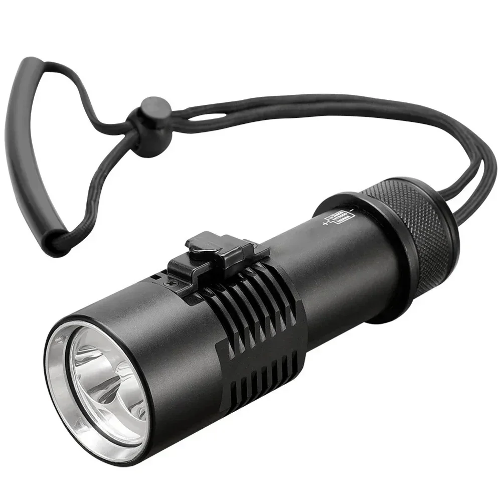 Dive Flashlight 5000 Lumens Underwater - 5000 التجويف تحت الماء الغوص مصباح