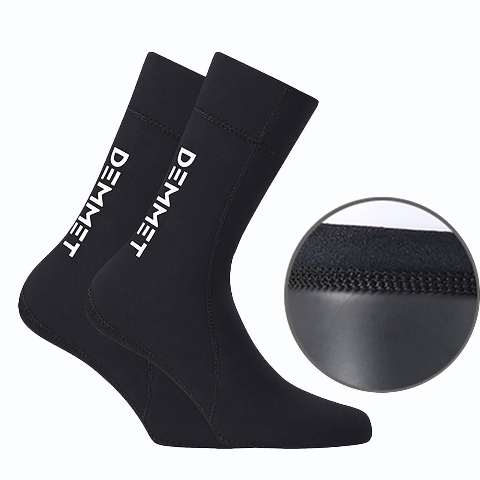 Scuba Diving Wetsuit 5Mm Neoprene - الجوارب الجوارب 1.5 مللي متر/3 مللي
