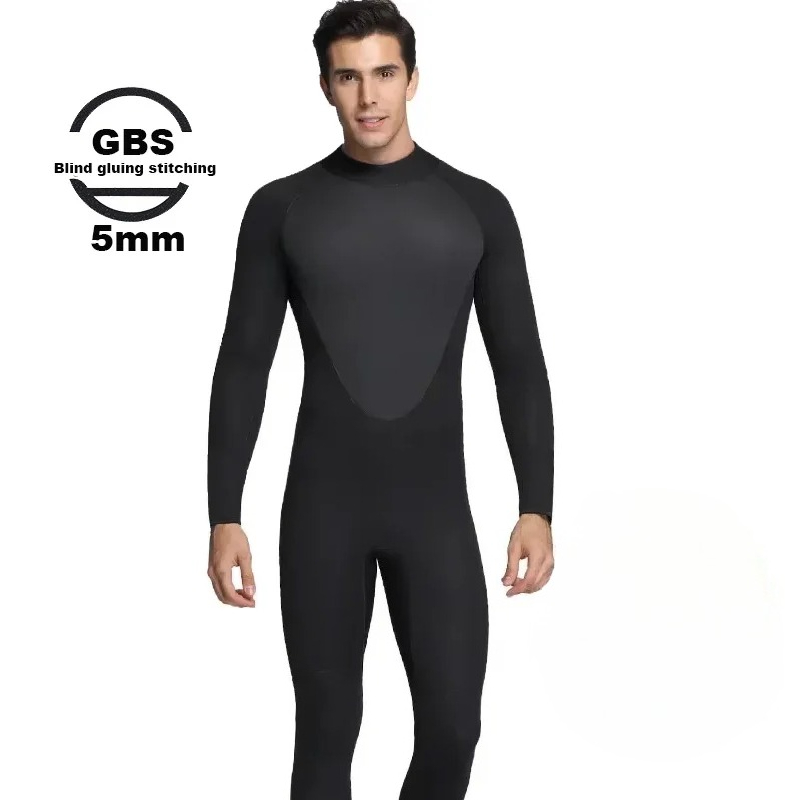 Scuba Diving Wetsuit 5Mm Neoprene - بدلة الغوص للرجال ، بذلة النيوبرين