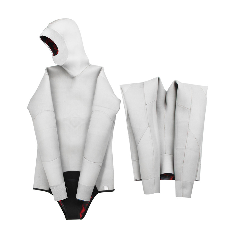Scuba Diving Wetsuit 5Mm Neoprene - 3 مللي متر/5 مللي متر 2