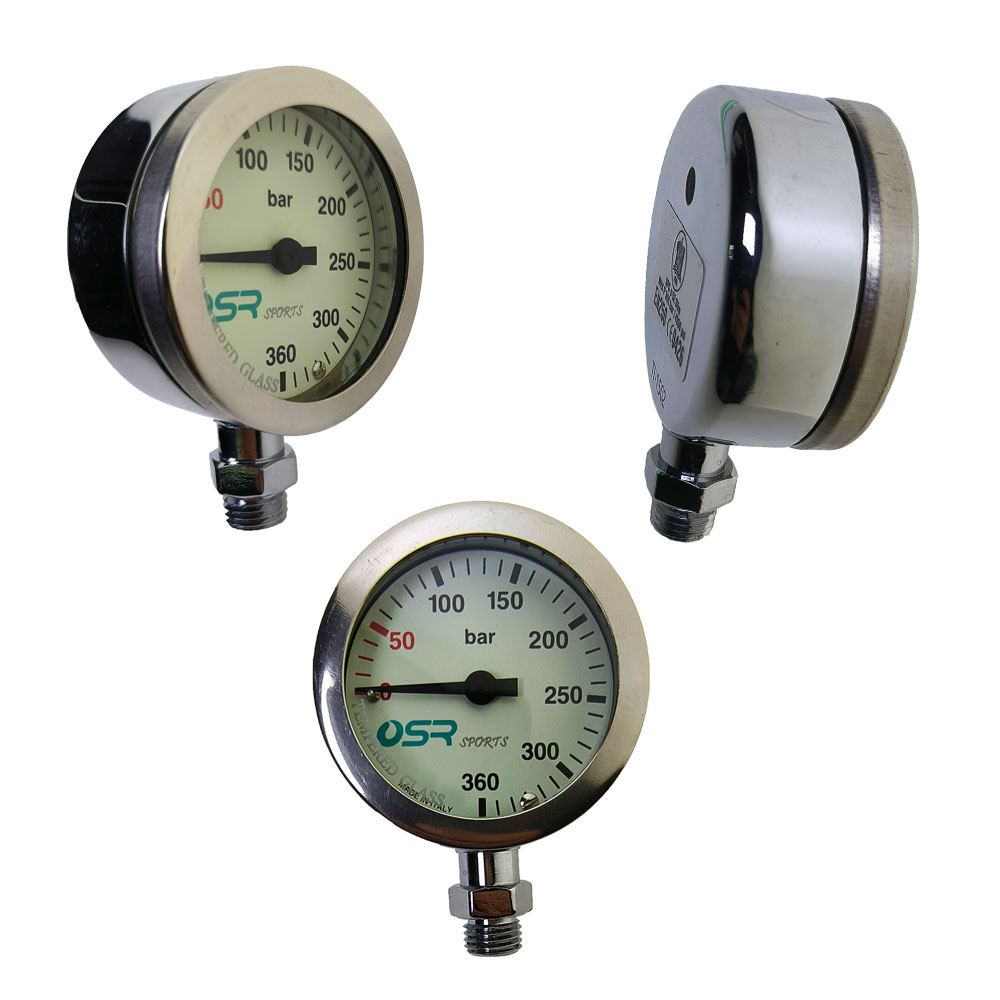 Diving Pressure Gauge Submersible Spg - مقياس الضغط 360 بار للغوص SPG
