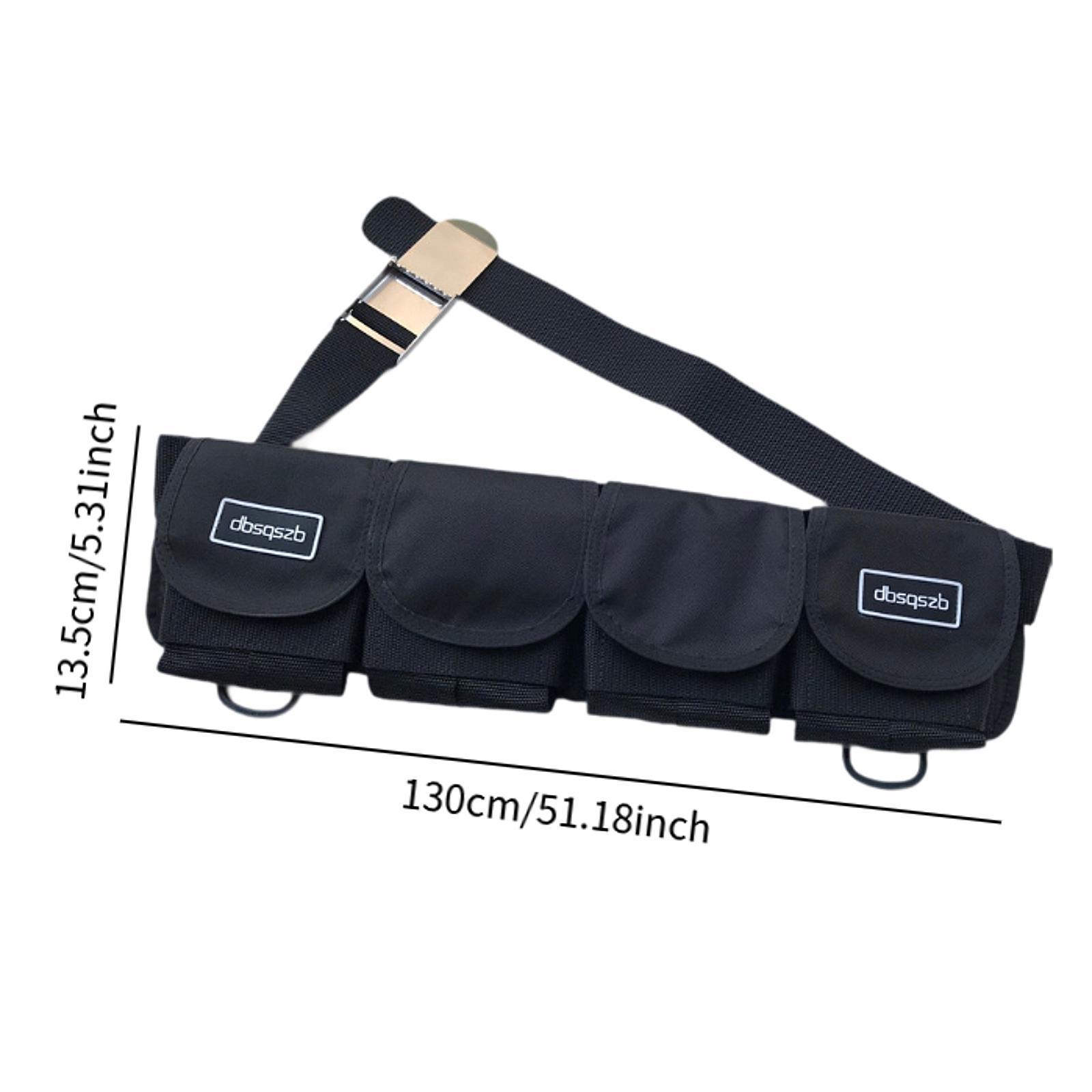 Scuba Weight Belt Pocket Quick Release - حزام أوزان للغوص مع مشبك سريع