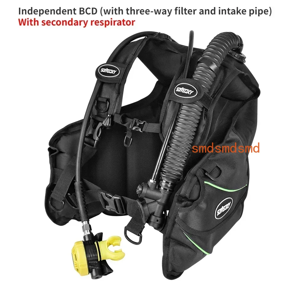 Scuba Buoyancy Compensator Bcd Vest - سترة غوص قابلة للتعديل مع جيوب،