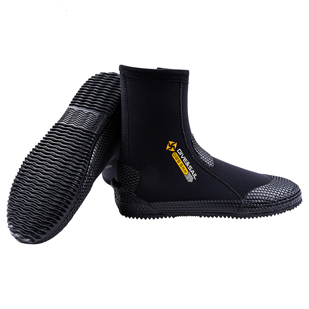 Scuba Diving Wetsuit 5Mm Neoprene - حذاء غوص من النيوبرين بسُمك 5