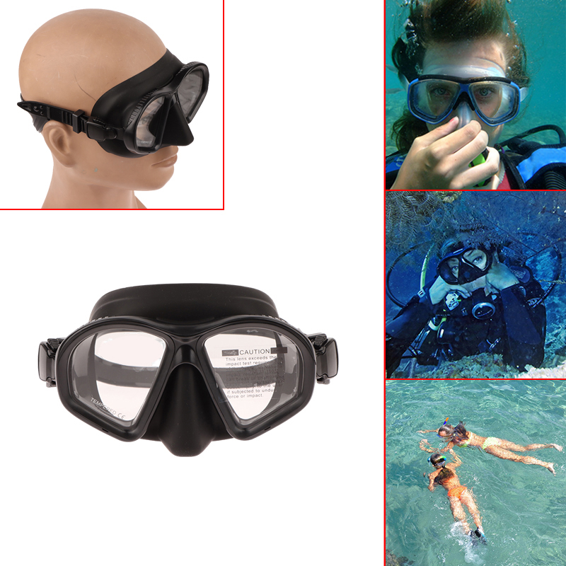 قناع غوص جديد، عدسة غوص بصرية، - مراجعة Diving Mask Tempered Glass Optical وسعره