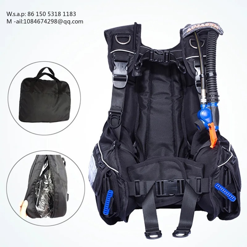 سترة غوص أمامية قابلة للتعديل  - مراجعة Scuba Buoyancy Compensator Bcd Vest وسعره