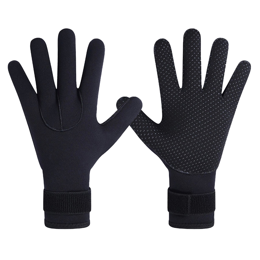 قفازات غوص سوداء من النيوبرين  - مراجعة Scuba Diving Wetsuit 5Mm Neoprene وسعره