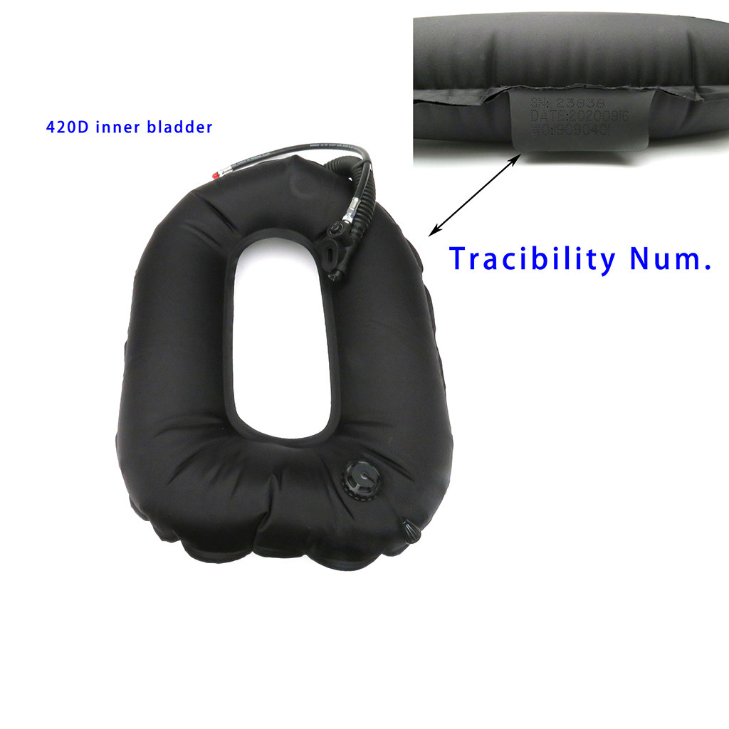 سترة غوص على شكل دونات لتعويض  - مراجعة Scuba Buoyancy Compensator Bcd Vest وسعره