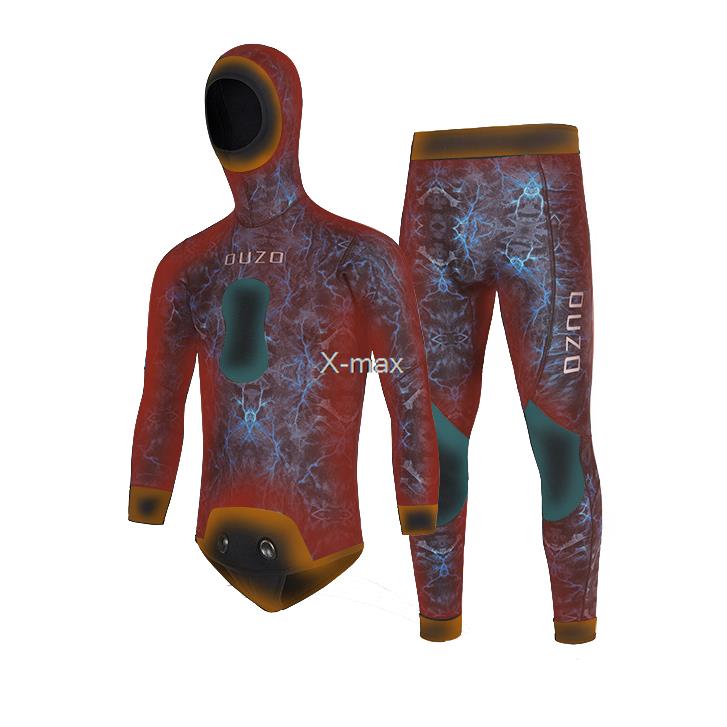 2 قطع النيوبرين بذلة 5 مللي مت - مراجعة Scuba Diving Wetsuit 5Mm Neoprene وسعره