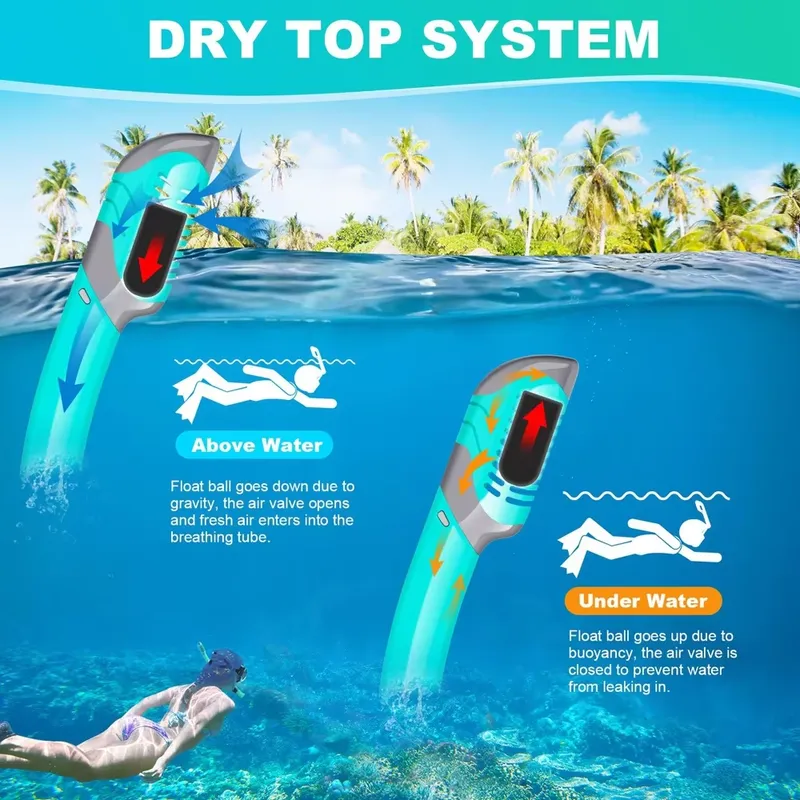 طقم غوص وسباحة بصري لقصر النظر - مراجعة Diving Mask Tempered Glass Optical وسعره