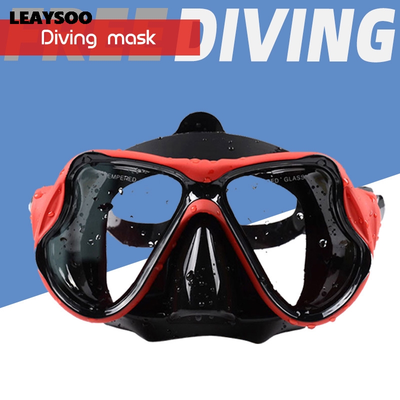 قناع غوص من الزجاج المقوى مع ح - مراجعة Diving Mask Tempered Glass Optical وسعره