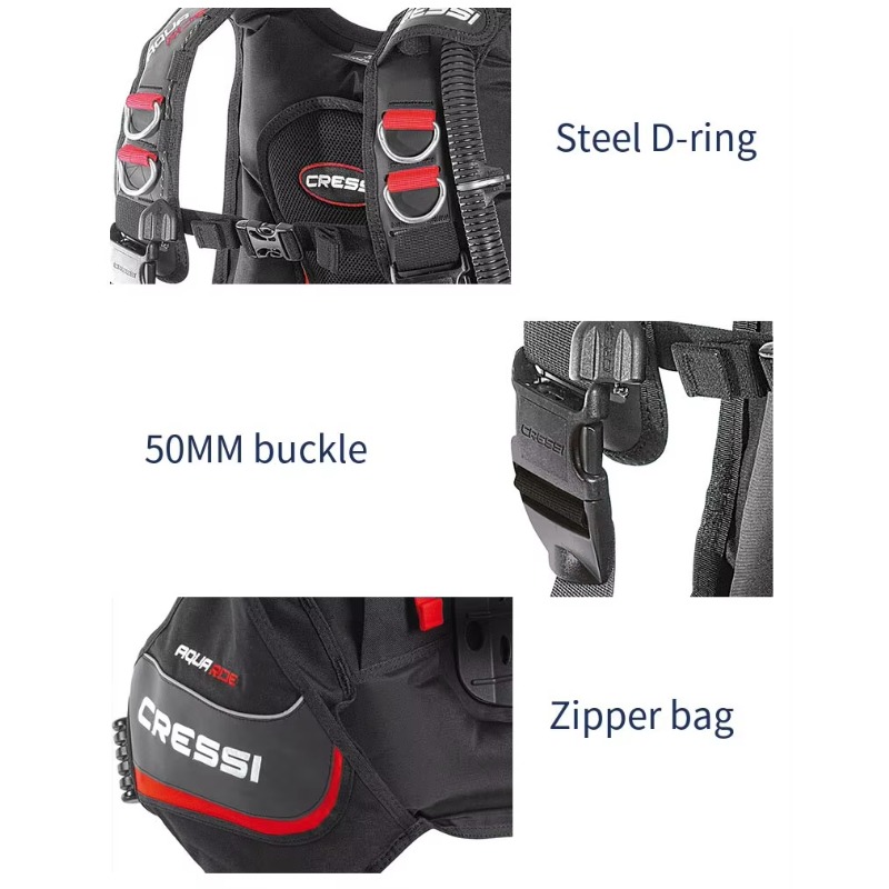 سترة تعويض الطفو خفيفة الوزن و - مراجعة Scuba Buoyancy Compensator Bcd Vest وسعره