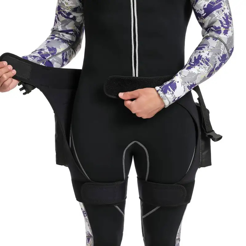 3/5 مللي متر النيوبرين الرجال  - مراجعة Scuba Diving Wetsuit 5Mm Neoprene وسعره