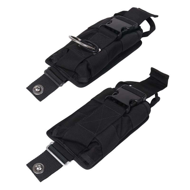 A89E-جديد قطعتان من جيوب حزام  - مراجعة Scuba Weight Belt Pocket Quick Release وسعره