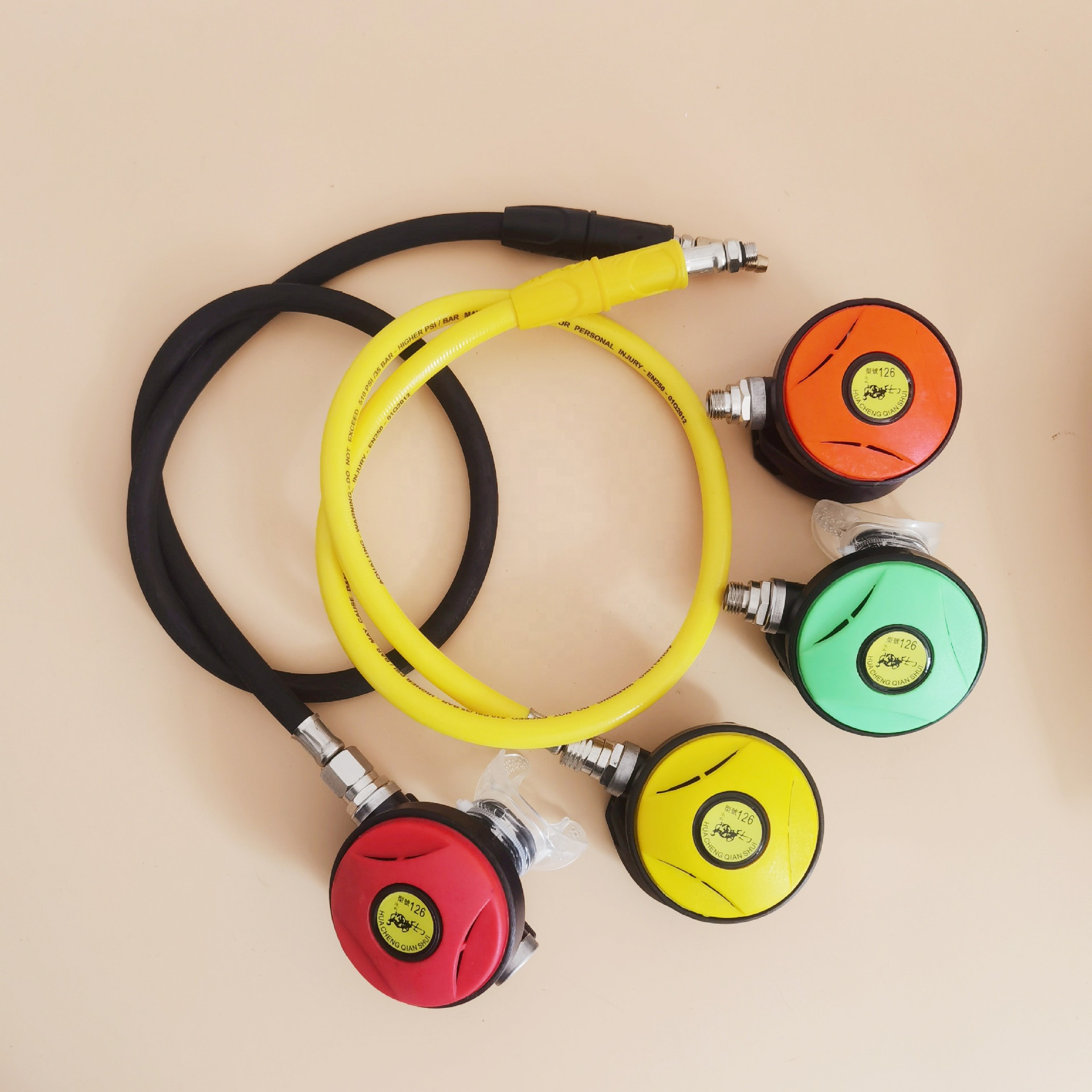 أنبوب تنفس للغوص آمن مع منظم ث - مراجعة Second Stage Octopus Diving Regulator وسعره