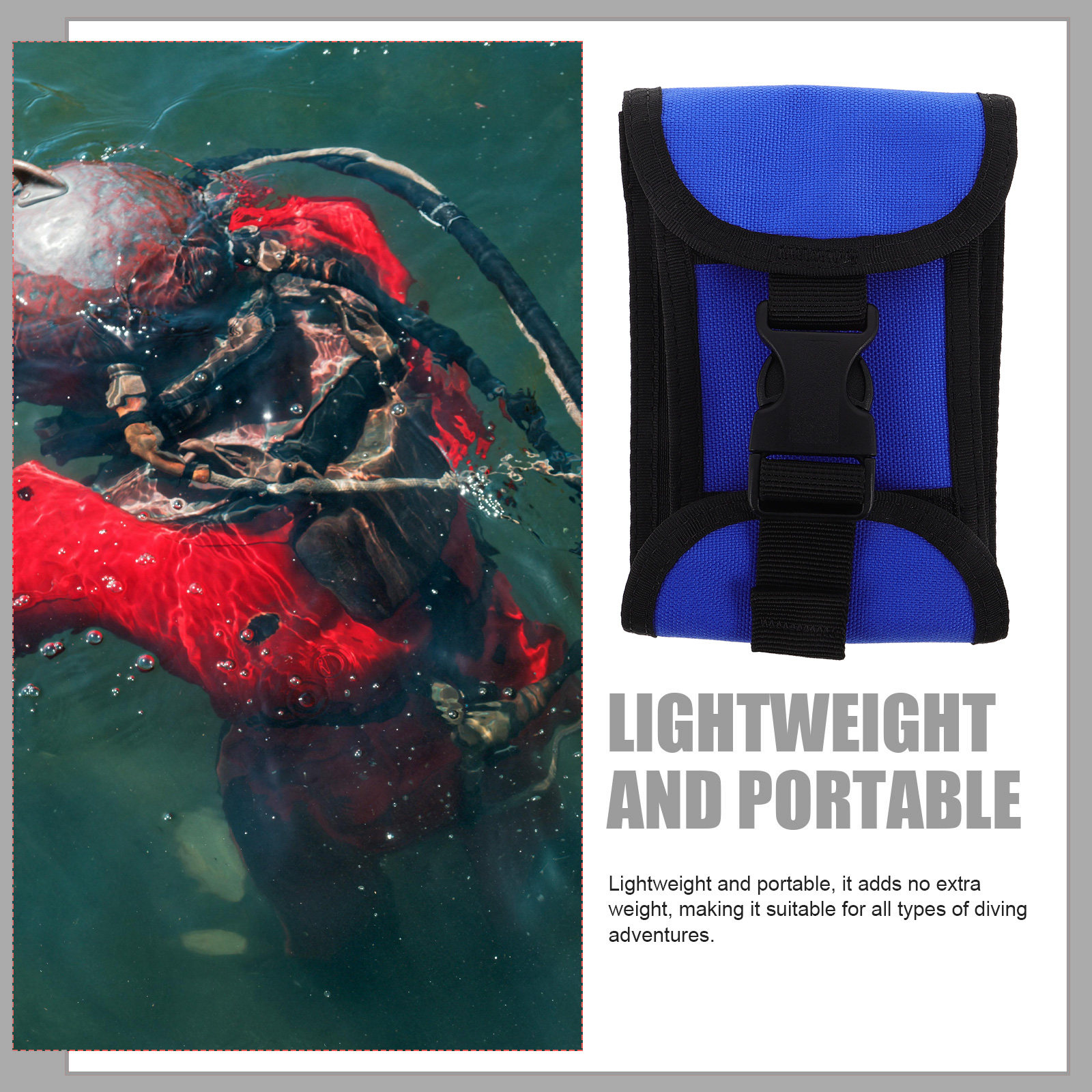 حقيبة خصر قابلة للتعديل مصنوعة - مراجعة Scuba Weight Belt Pocket Quick Release وسعره