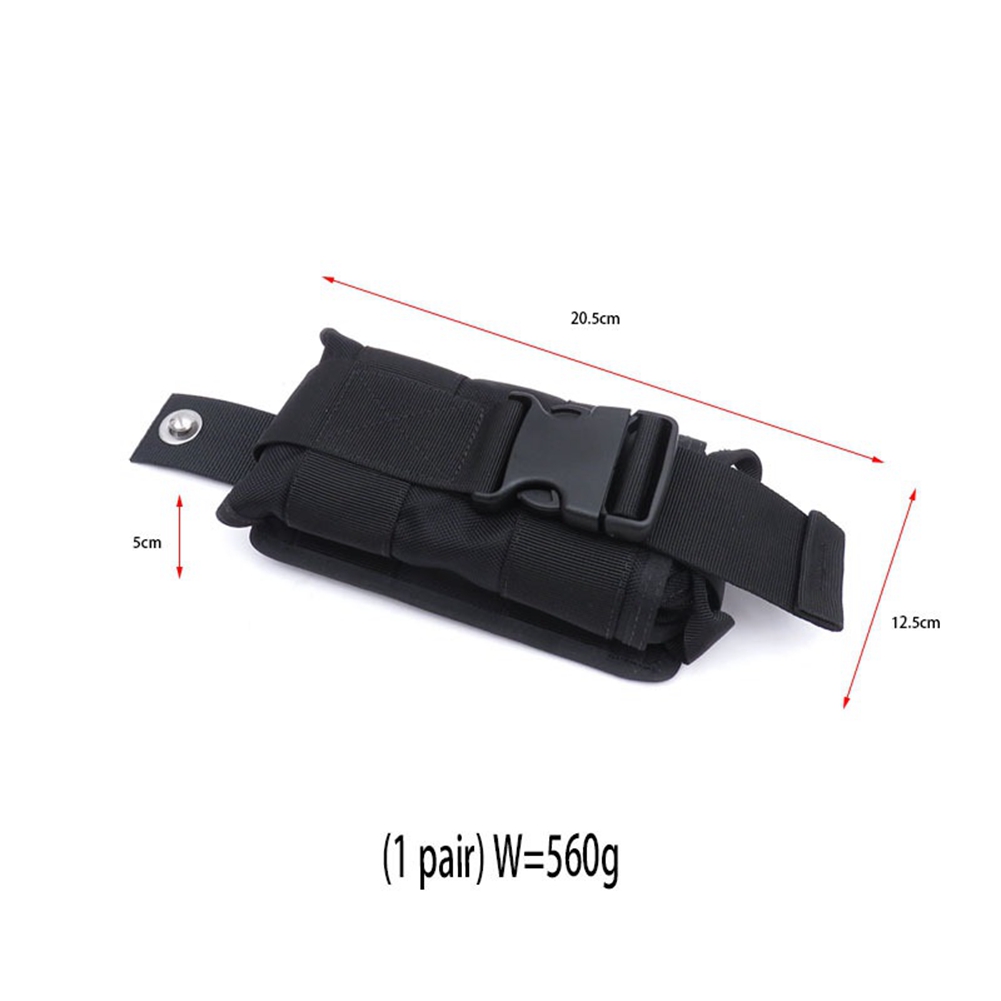 جديد: زوج من جيوب حزام الغوص ا - مراجعة Scuba Weight Belt Pocket Quick Release وسعره