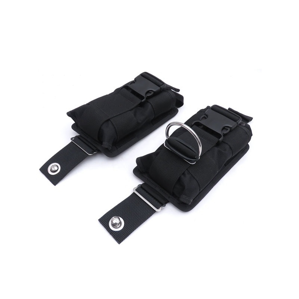 شعبية جديدة 2 قطعة قطع الغيار  - مراجعة Scuba Weight Belt Pocket Quick Release وسعره