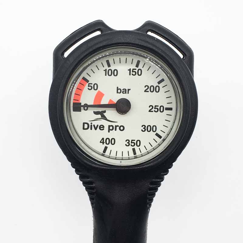 مقياس ضغط الغوص SPG مع خرطوم م - مراجعة Diving Pressure Gauge Submersible Spg وسعره