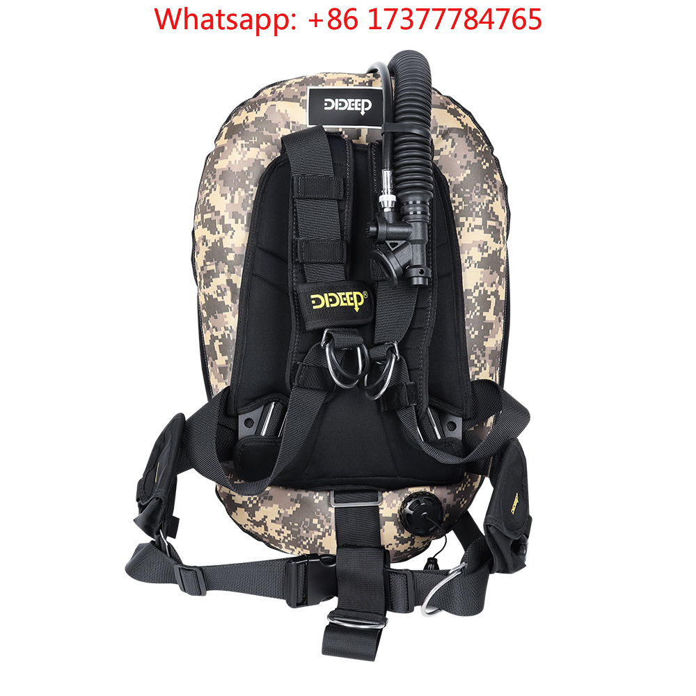 سترة غوص نايلون BCD للتدريب تح - مراجعة Scuba Buoyancy Compensator Bcd Vest وسعره