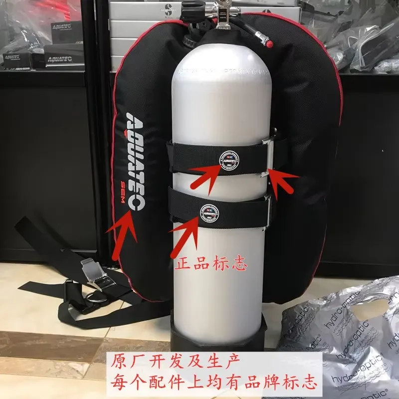 سترة AQUATEC BCD قابلة للنفخ ل - مراجعة Scuba Buoyancy Compensator Bcd Vest وسعره