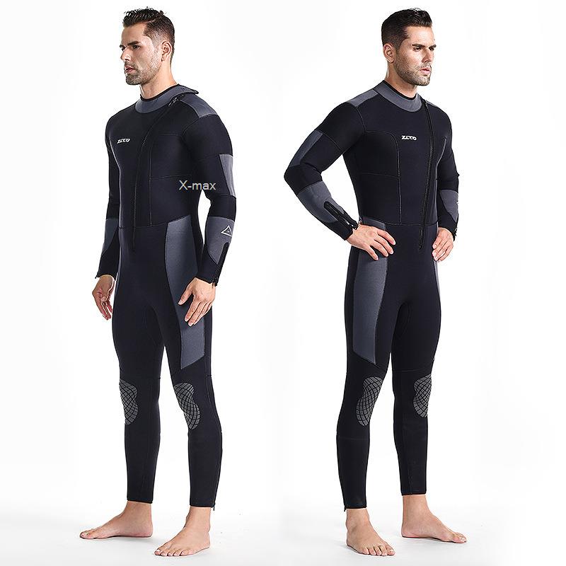 بدلة غوص نيوبرين 5 مم قطعة واح - مراجعة Scuba Diving Wetsuit 5Mm Neoprene وسعره