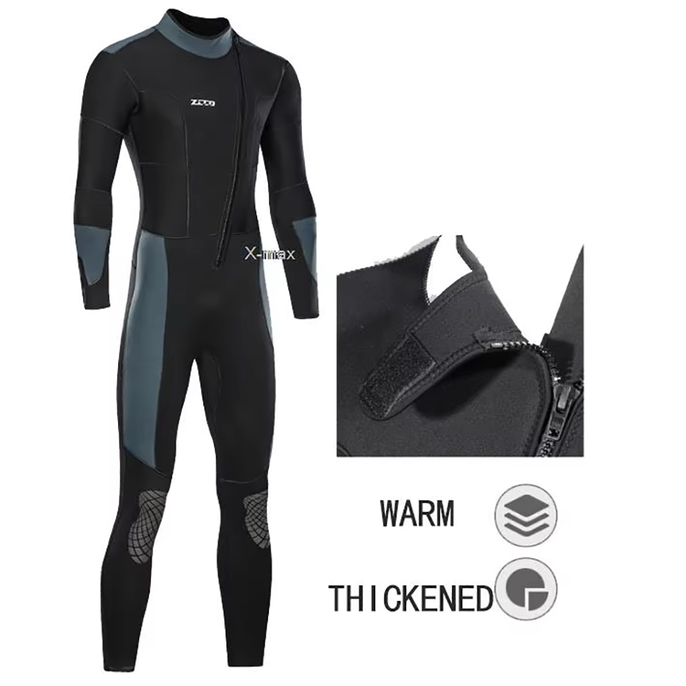 بدلة غوص نيوبرين 5 مم قطعة واح - مراجعة Scuba Diving Wetsuit 5Mm Neoprene وسعره
