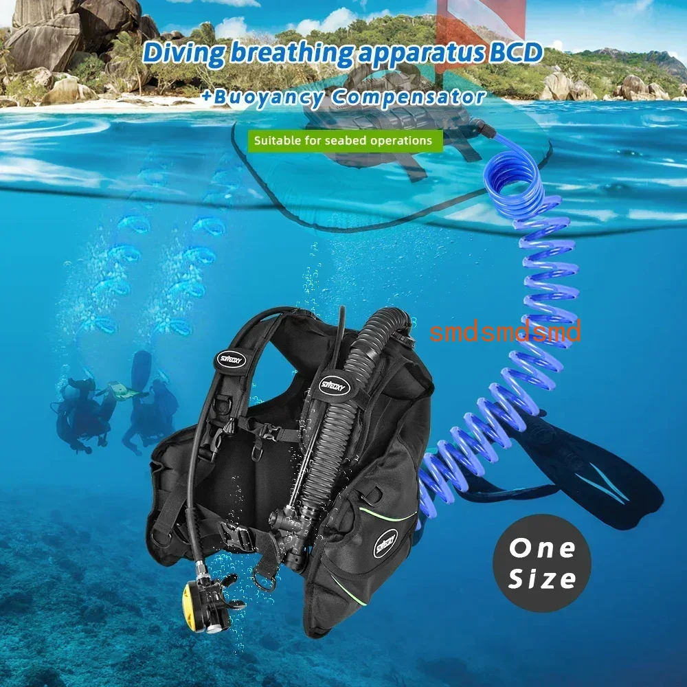 سترة غوص قابلة للتعديل مع جيوب - مراجعة Scuba Buoyancy Compensator Bcd Vest وسعره
