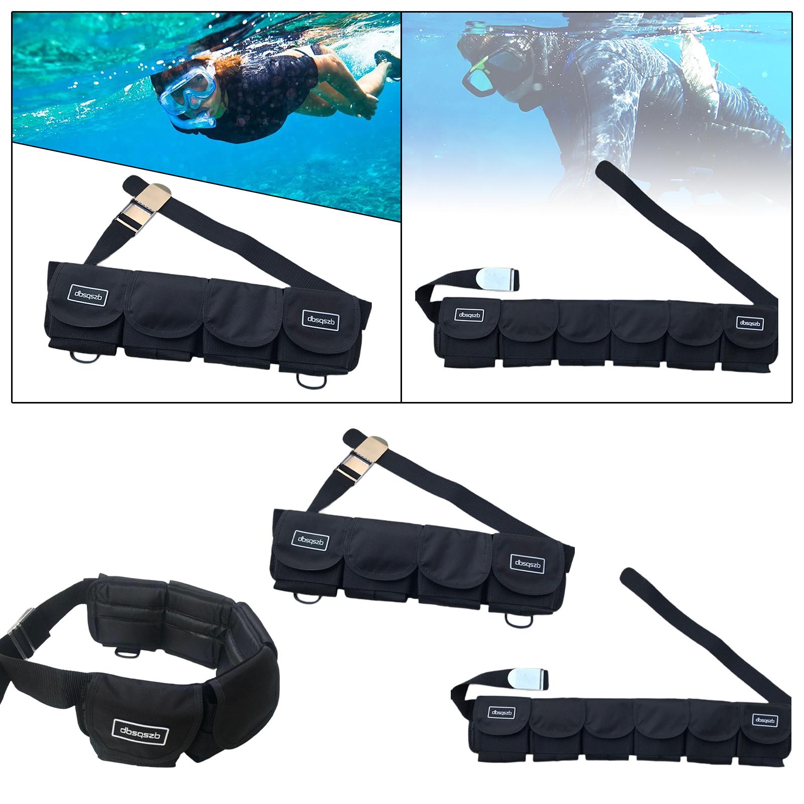 حزام حقيبة أوزان من النسيج الم - مراجعة Scuba Weight Belt Pocket Quick Release وسعره