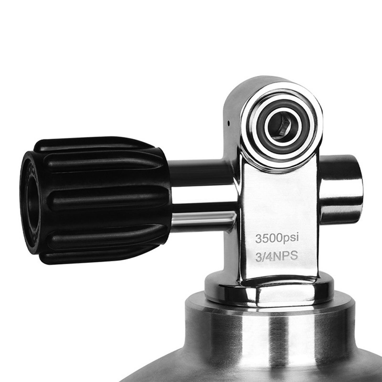 صمام أسطوانة غوص من الفولاذ ال - مراجعة Scuba Tank Valve Din Yoke Convertible وسعره